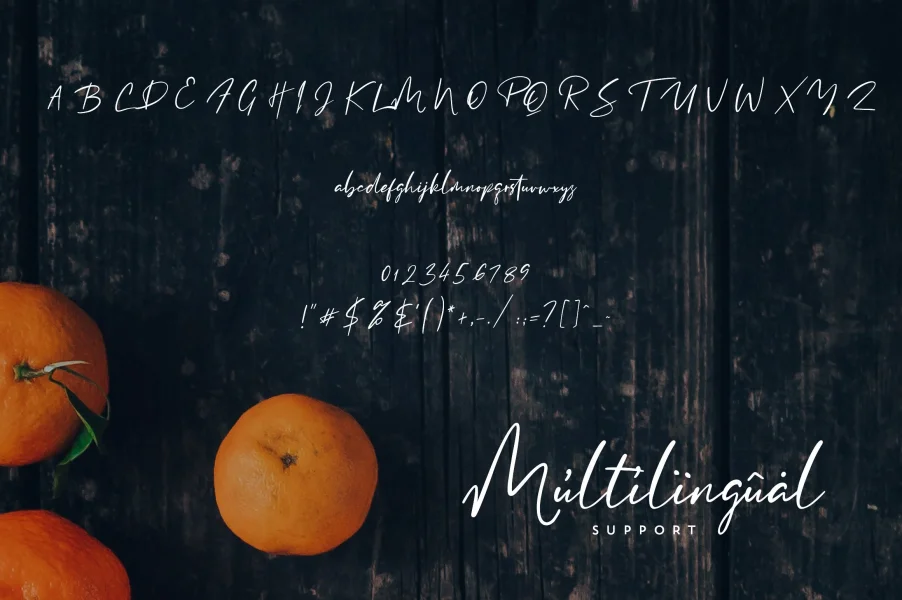 Clementine Font preview 9