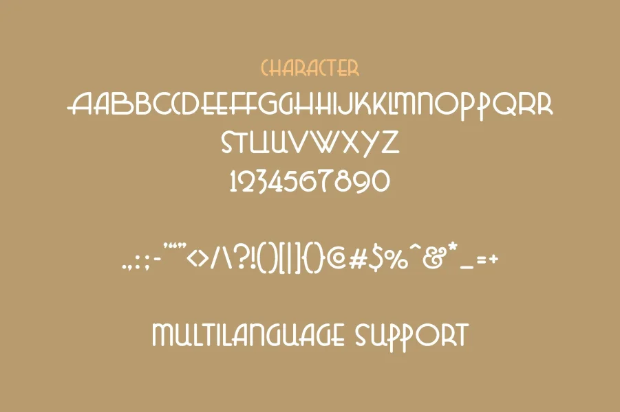 Cleveland DEMO Font preview 2