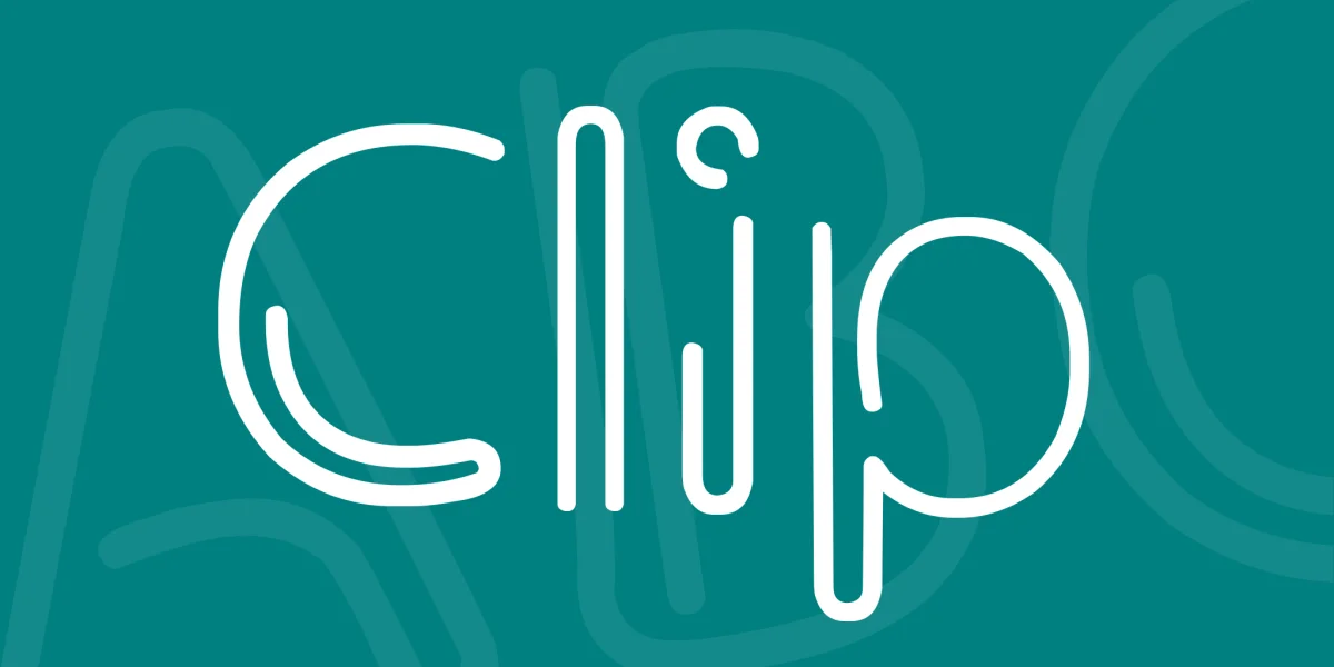 Clip Font