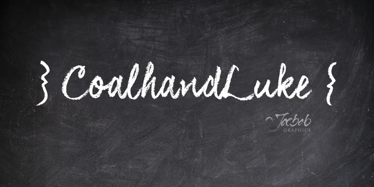 CoalhandLukeTRIAL Font