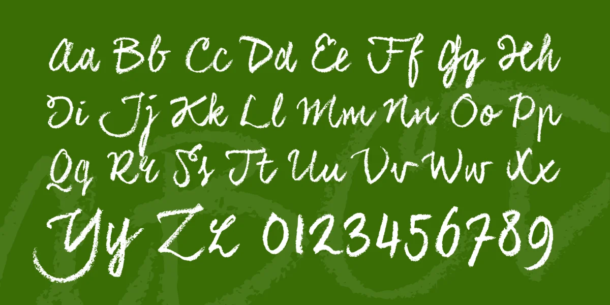CoalhandLukeTRIAL Font preview 4