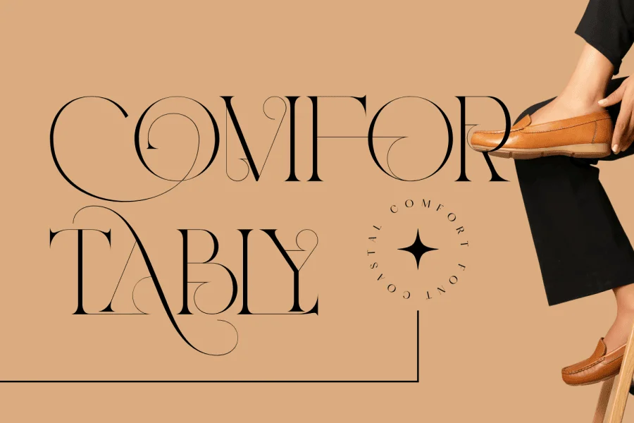 COASTAL COMFORT DEMO Font preview 4