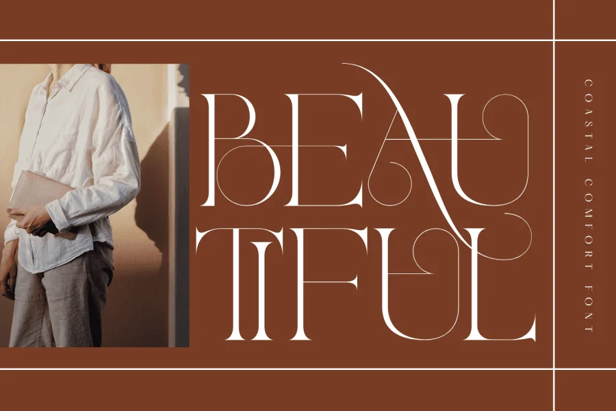 COASTAL COMFORT DEMO Font preview 6