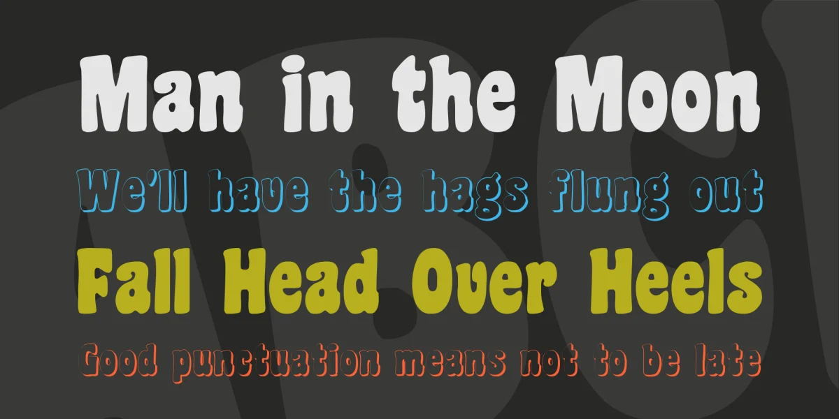 Coaster Font Family preview 2