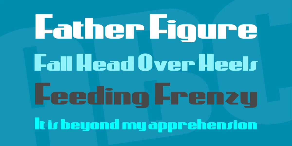Coaster Poster Font preview 2
