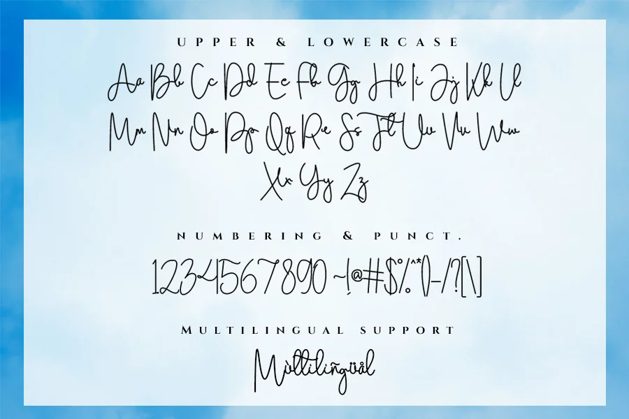 Coby Daila Font preview 4