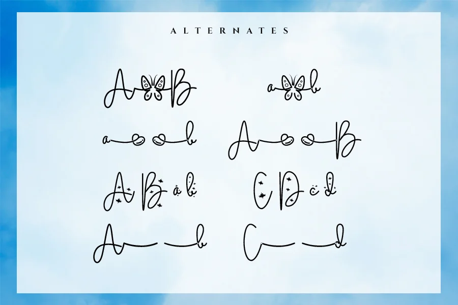 Coby Daila Font preview 5