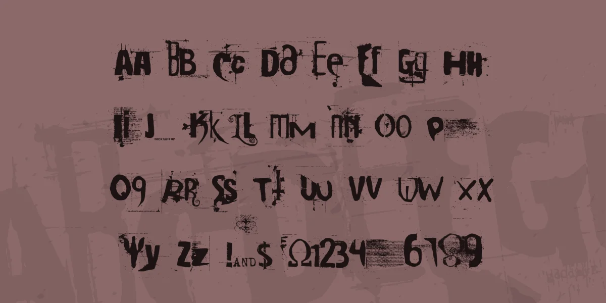 Cocaine Sans Font preview 3