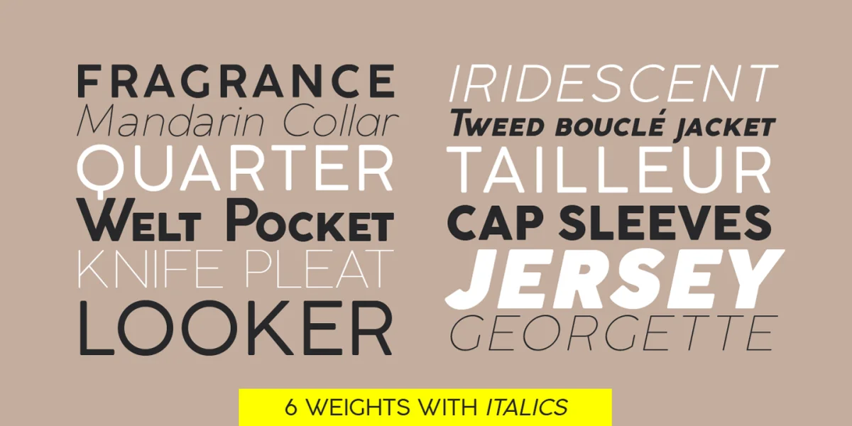 Coco Gothic Font Family preview 7
