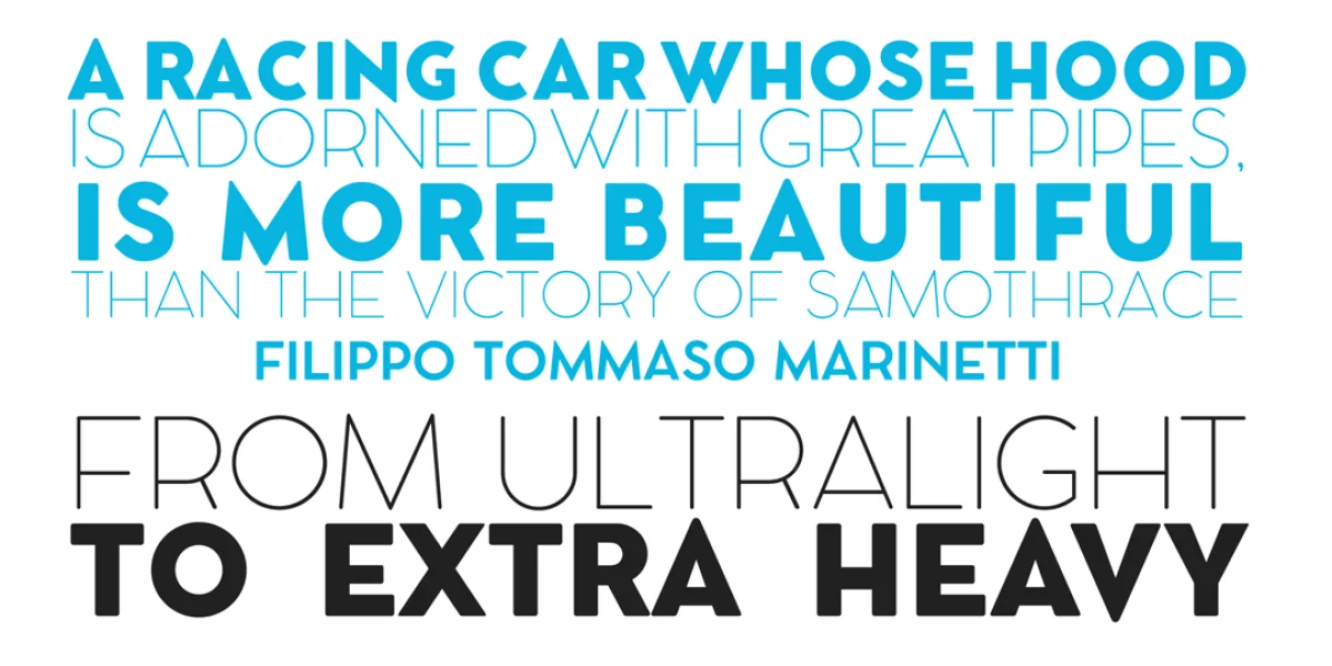 COCOMAT Font Family preview 10