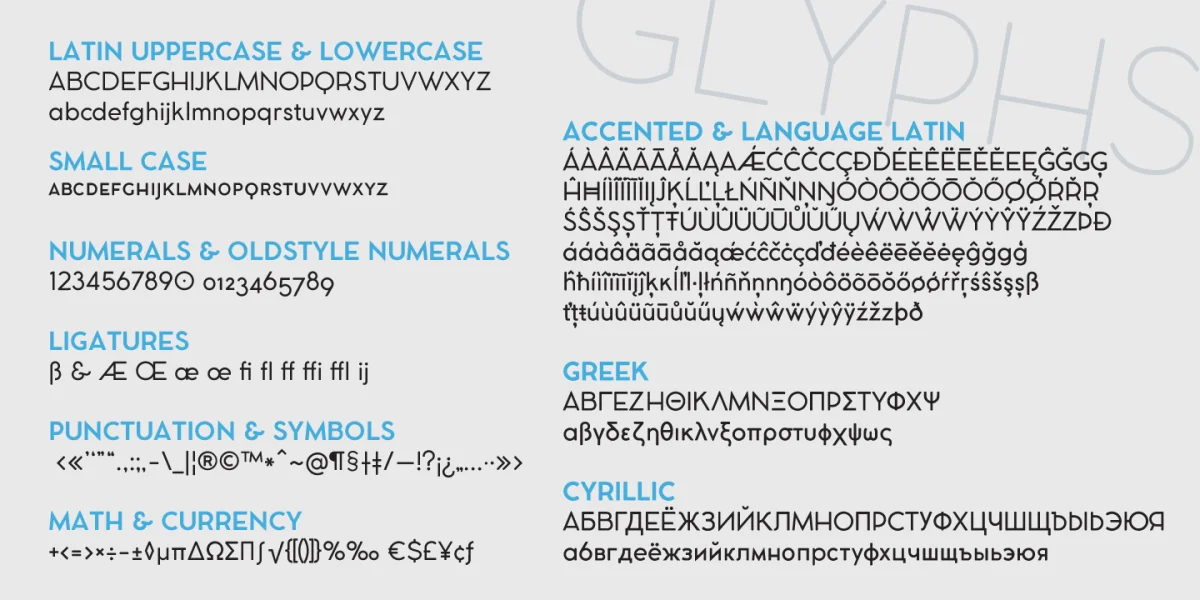 COCOMAT Font Family preview 7