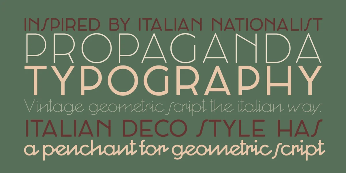 Cocosignum Font Family preview 5