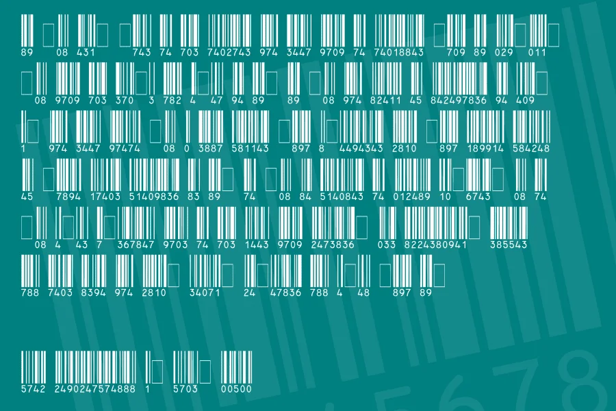 Code EAN13 Font preview 4