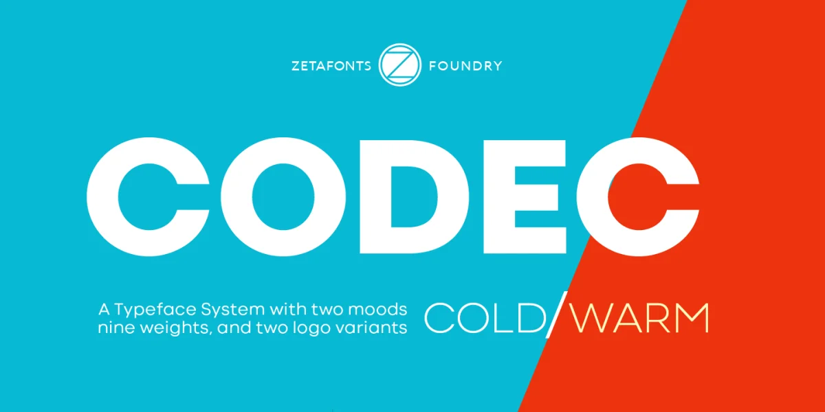 Codec Font Family