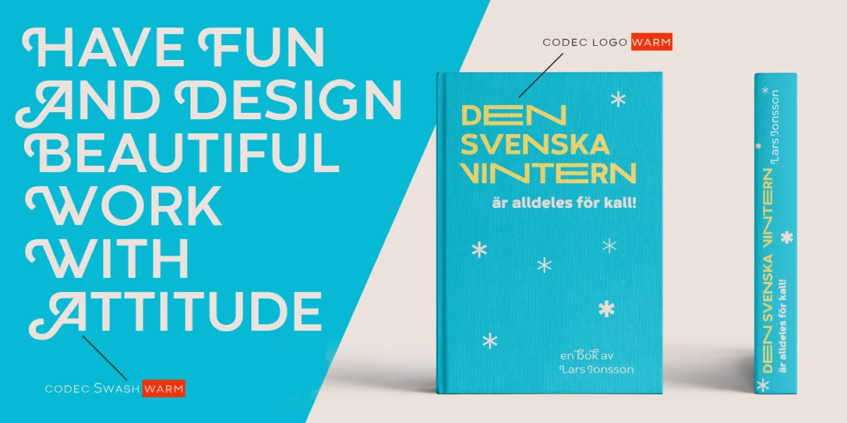 Codec Font Family preview 3