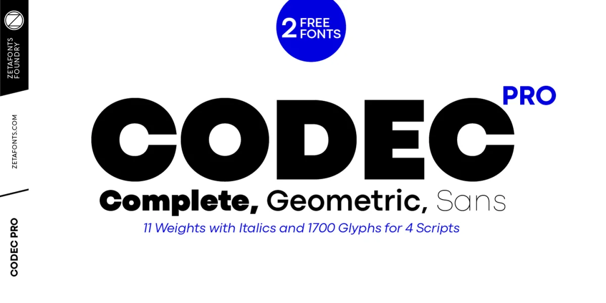 Codec Pro Font Family