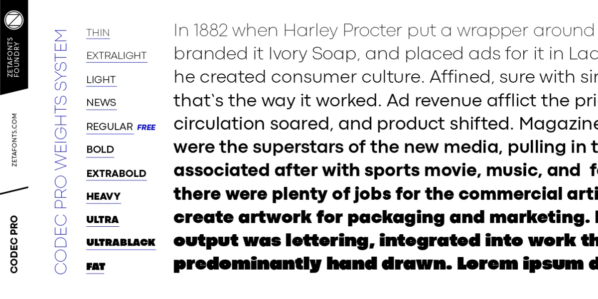 Codec Pro Font Family preview 5
