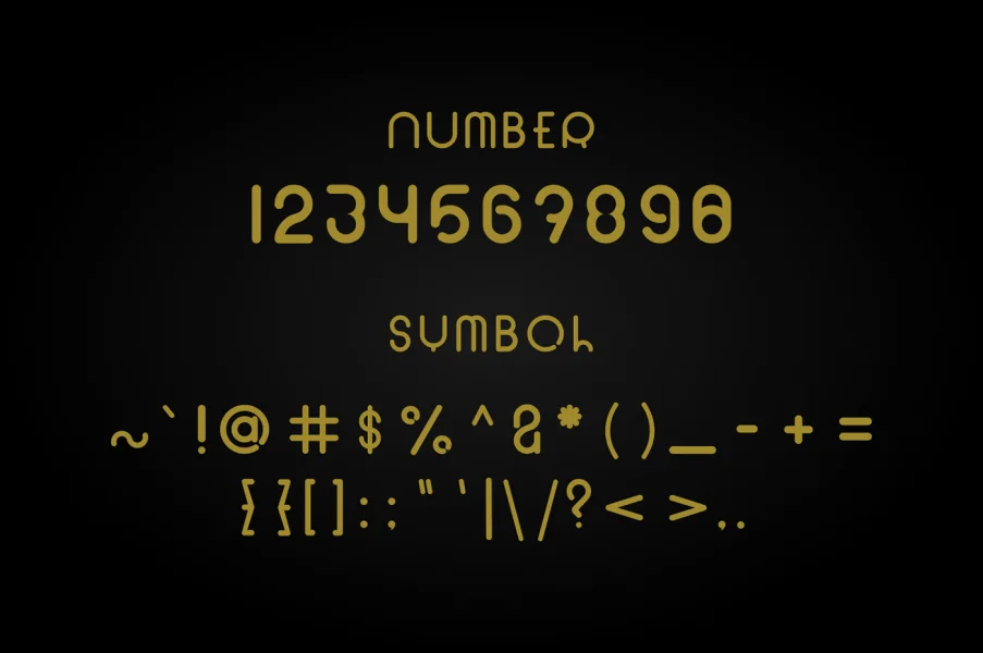 Coet Demo Font Family preview 3