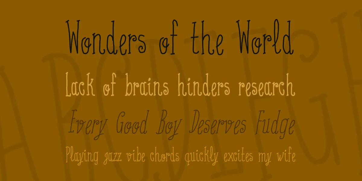 Coffee Written Font Family preview 2
