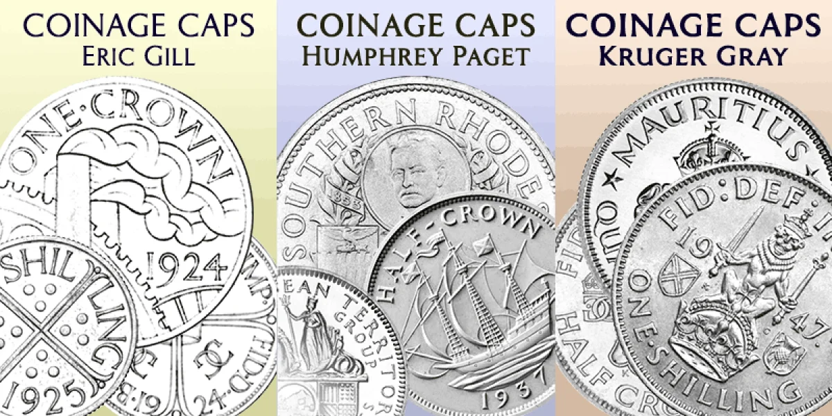Coinage Caps Kruger Gray Font