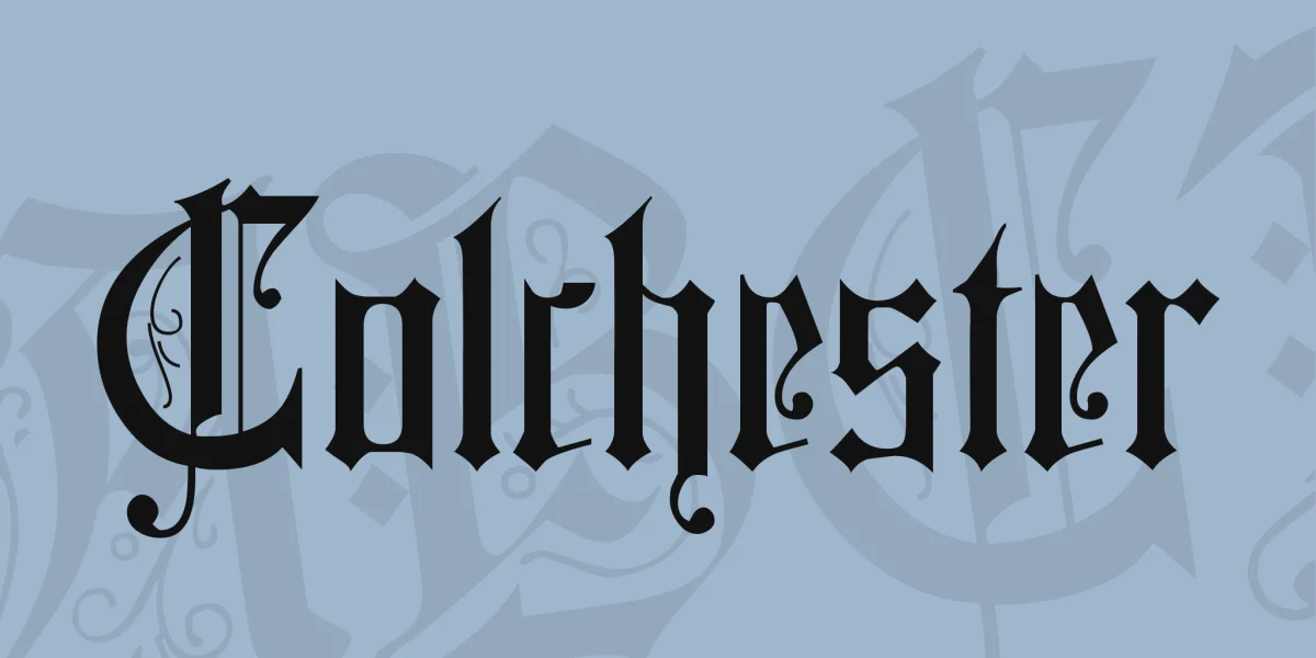 Colchester Font