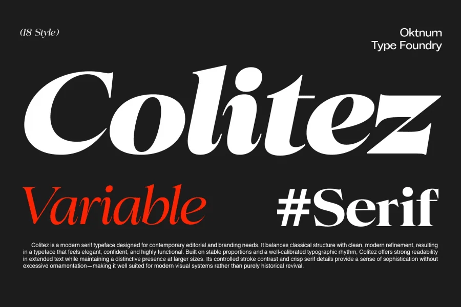 Colitez Serif Font