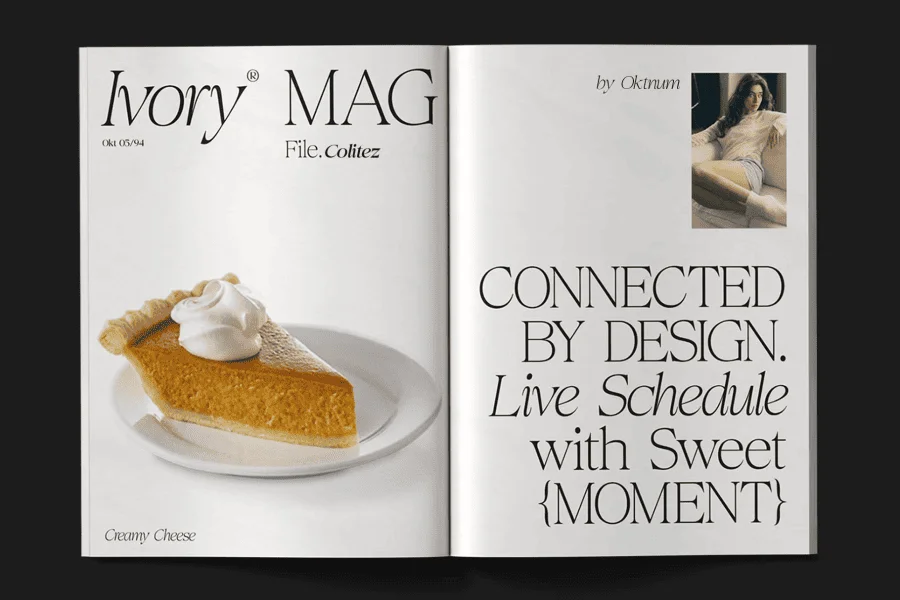 Colitez Serif Font preview 3