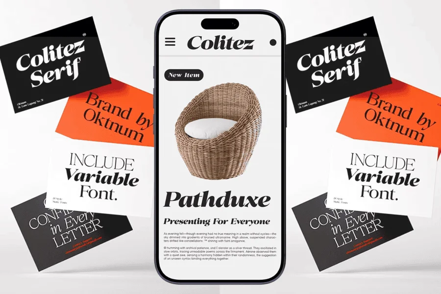 Colitez Serif Font preview 5