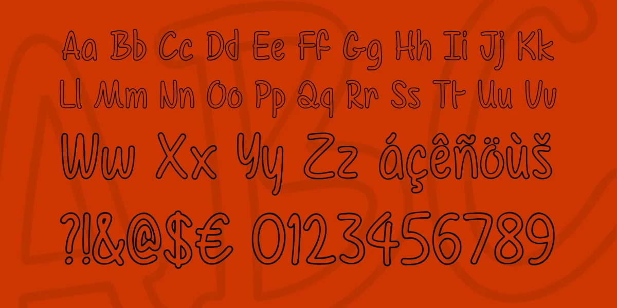 Color Time Font preview 4