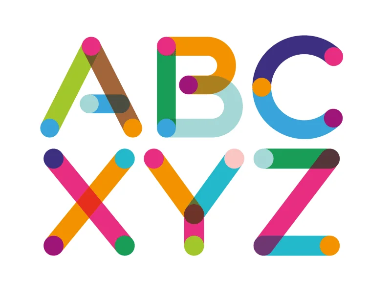 ColorTube Font preview 2