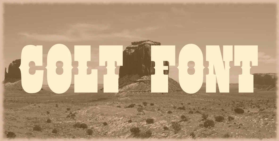 COLT FONT Font