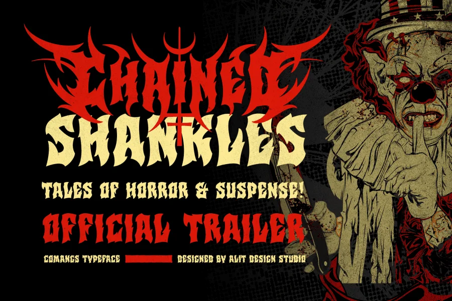 Comangs Font preview 7
