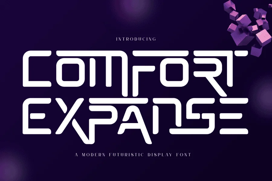 Comfort Expanse Demo Font