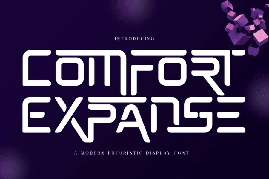 Comfort Expanse Demo Font preview 10