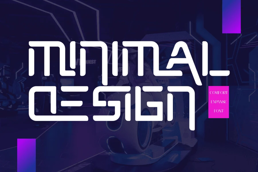 Comfort Expanse Demo Font preview 2
