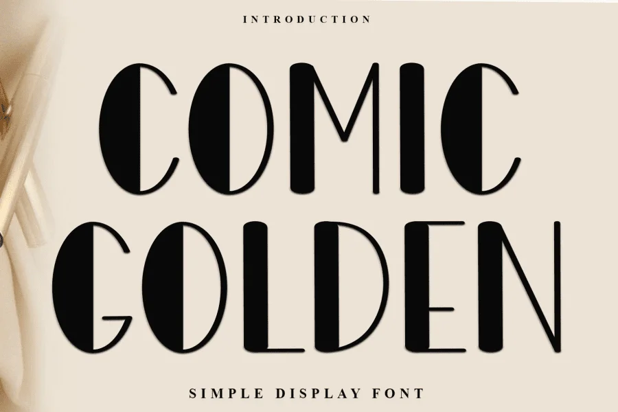 Comic Golden Font