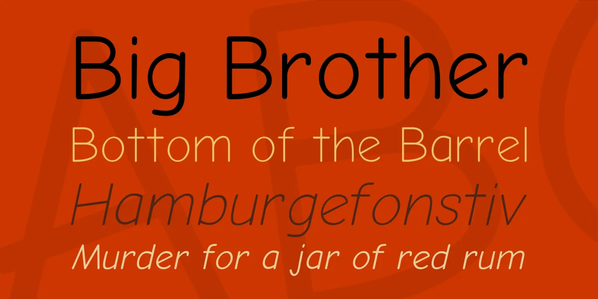 Comic Neue Font Family preview 2