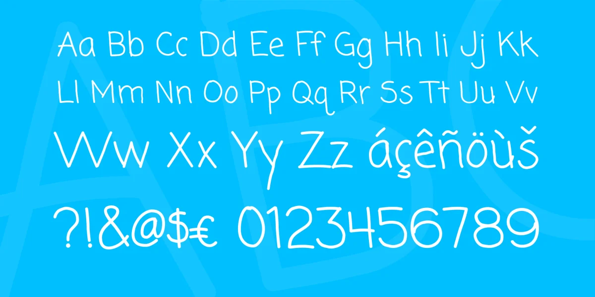 Coming Soon Font preview 4
