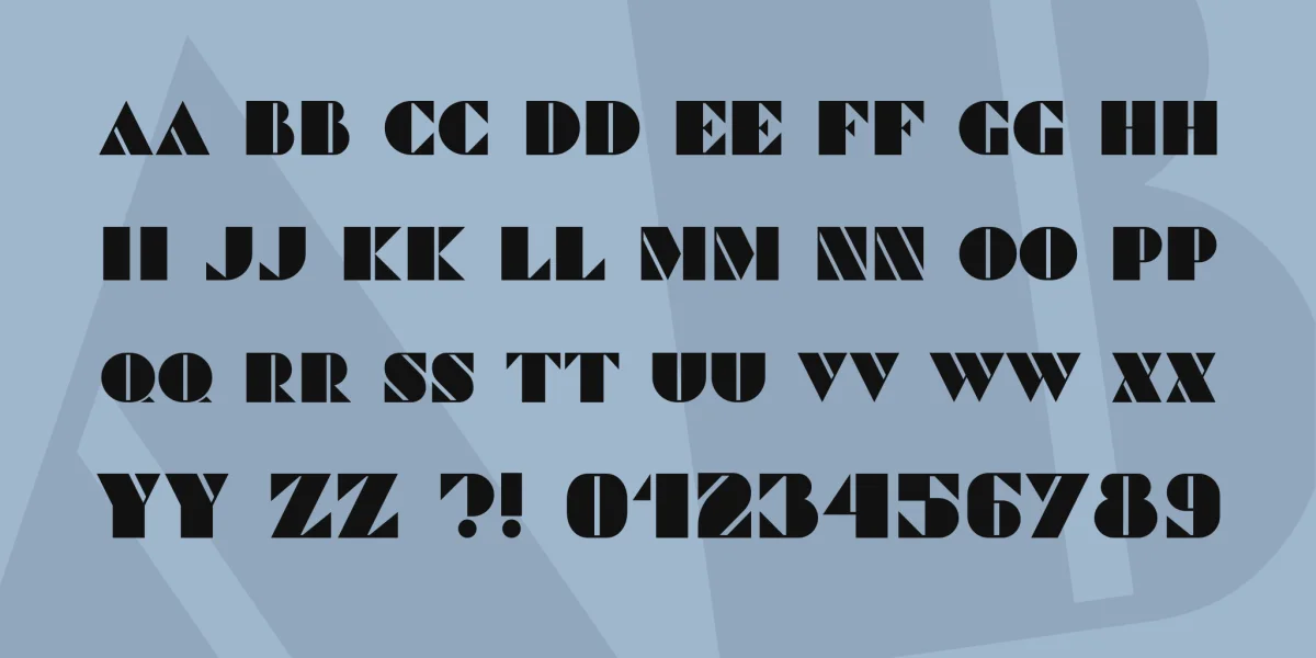 Commanders Font preview 3
