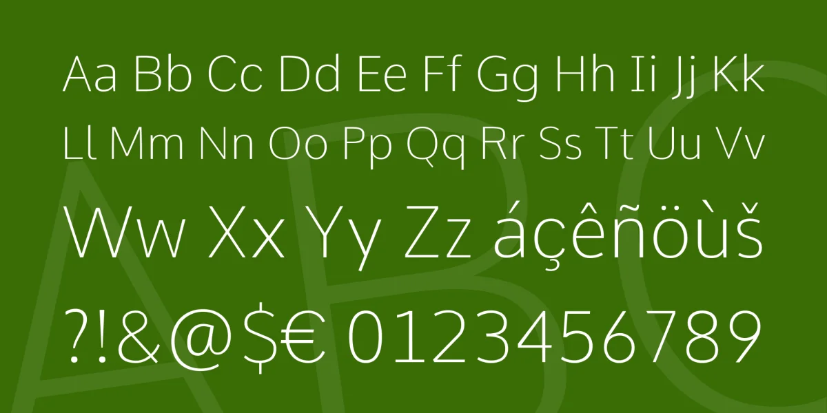 Comme Font Family preview 4