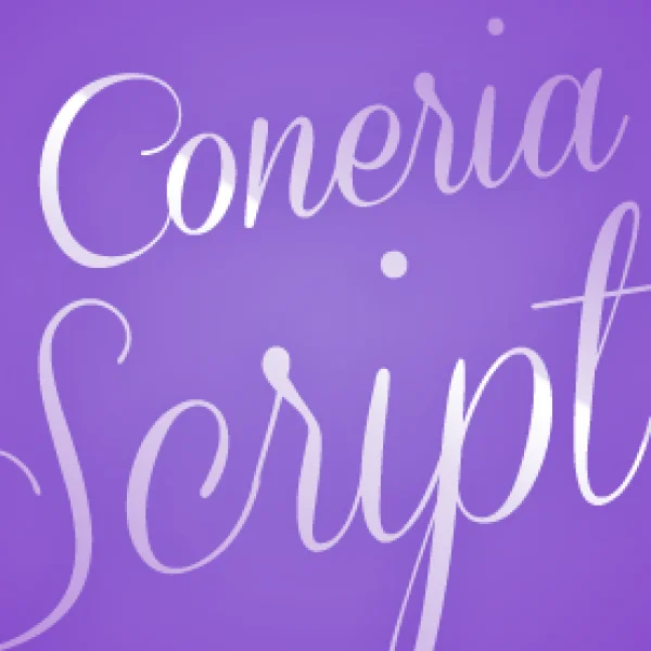 Coneria Script Demo Font Family preview 2