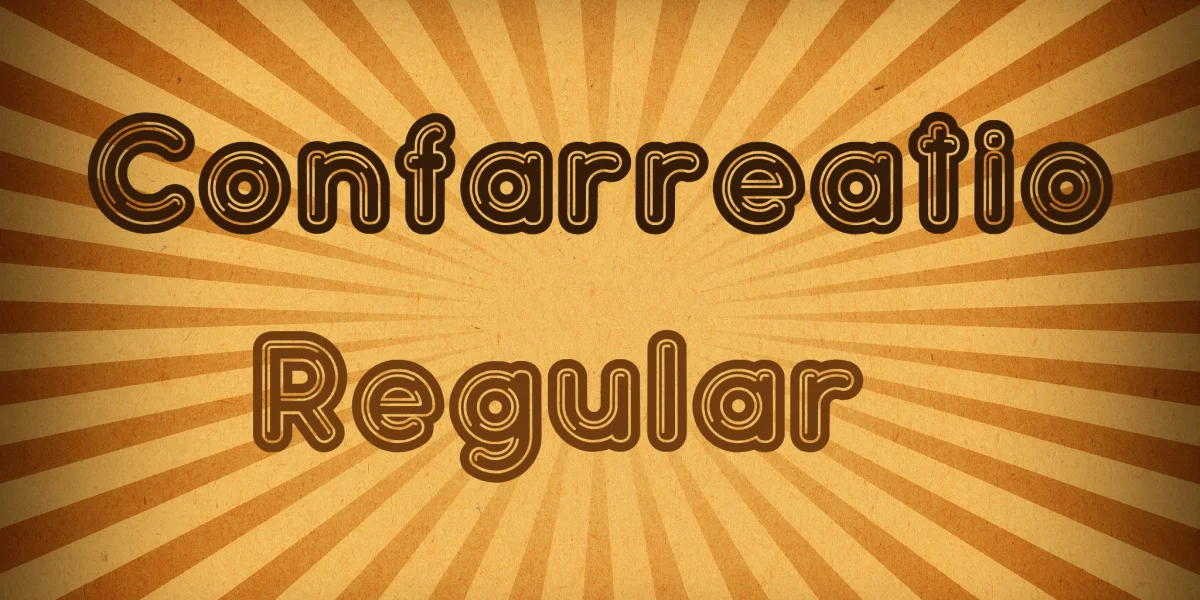 Confarreatio Font preview 2
