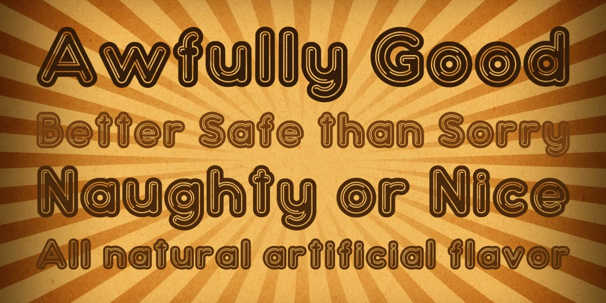 Confarreatio Font preview 3