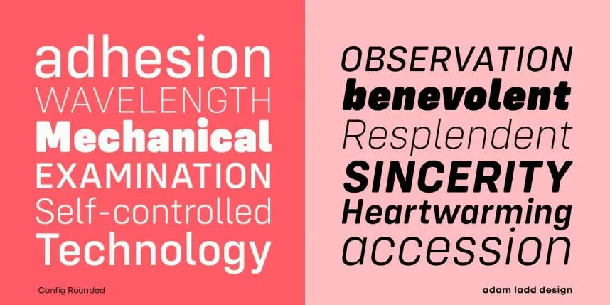 Config Rounded Font Family preview 6