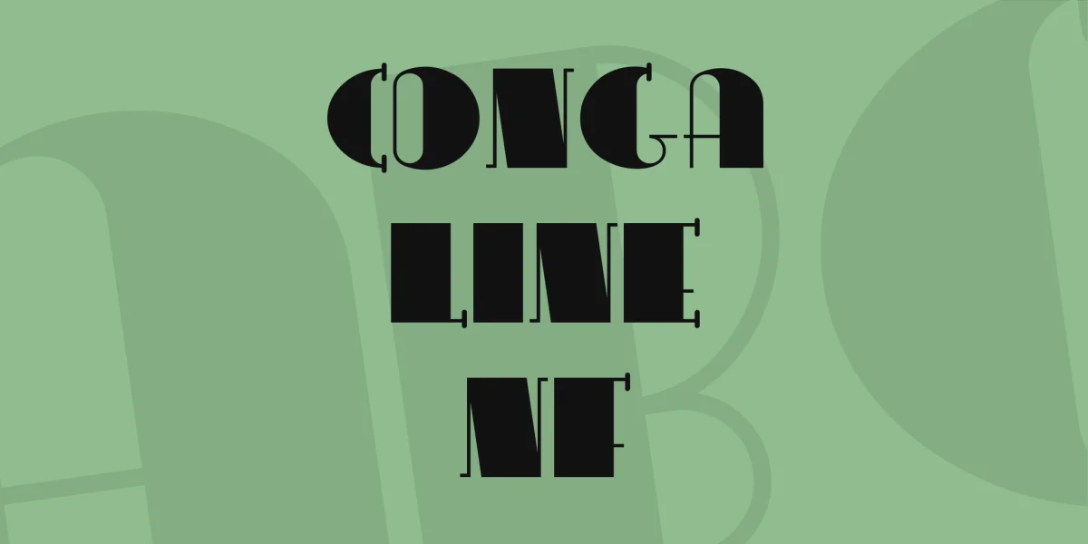 Conga Line NF Font
