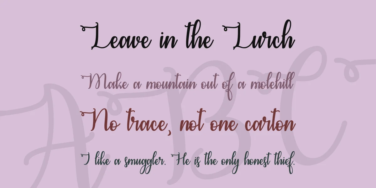Congrats Calligraphy Font preview 2