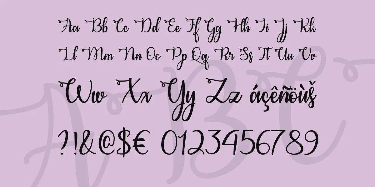 Congrats Calligraphy Font preview 4