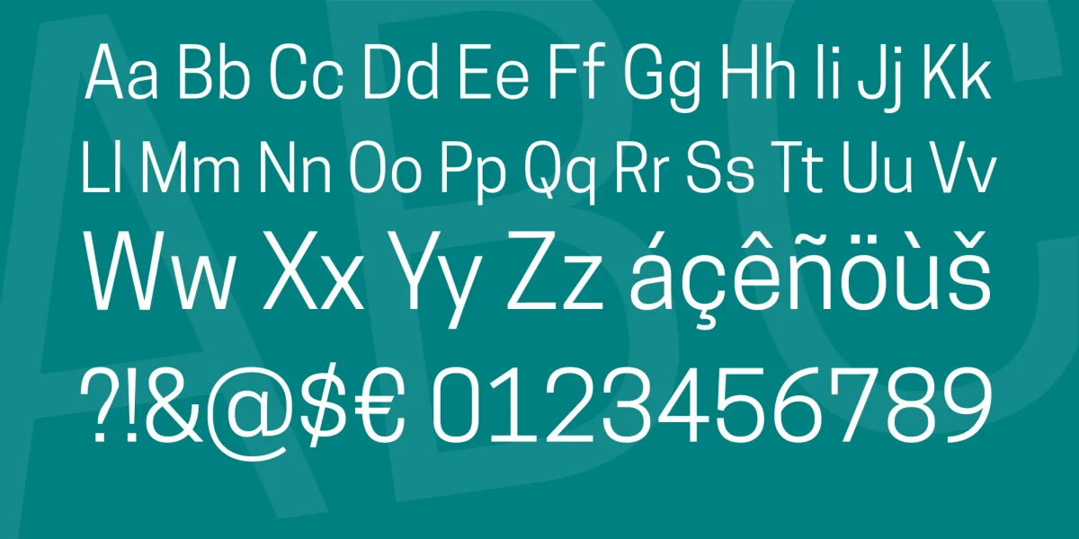 Cooper Hewitt Font Family preview 4