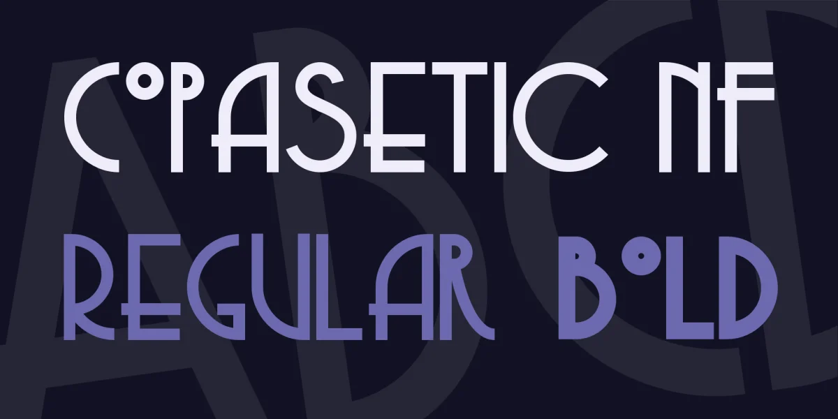 Copasetic NF Font Family
