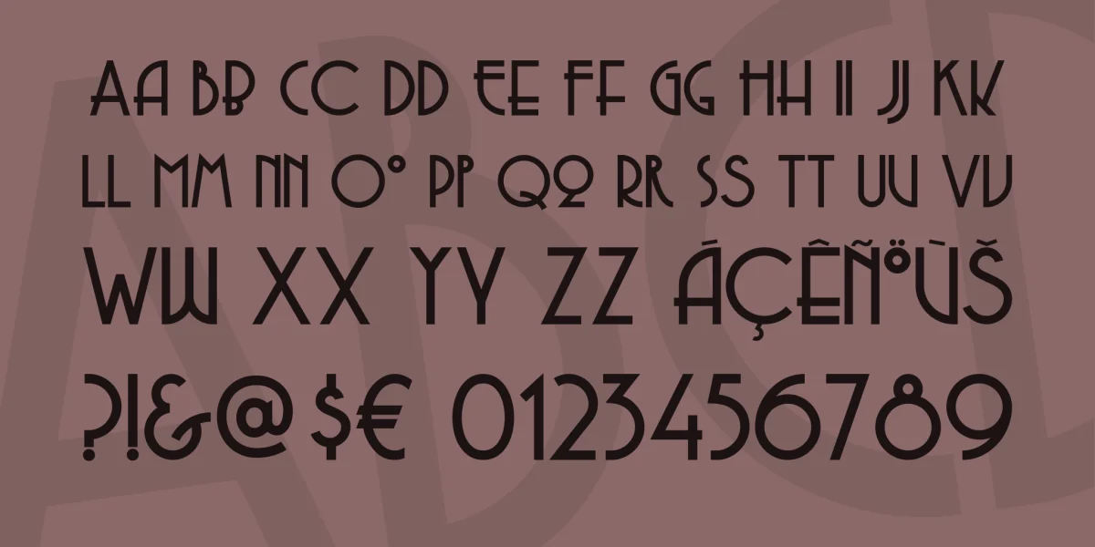 Copasetic NF Font Family preview 4